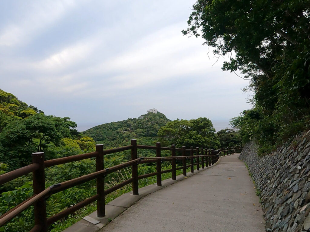 佐多岬への遊歩道