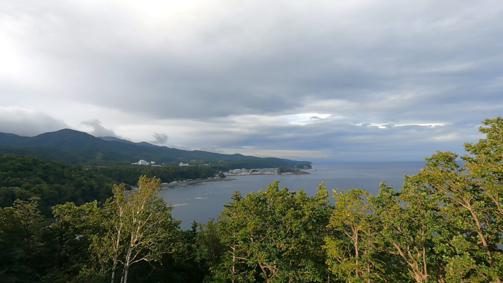 プユニ岬からの景色